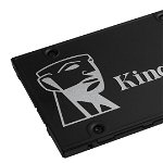SSD Kingston KC600, 256GB, 2.5", SATA3, Kingston