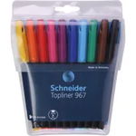 Liner Schneider 967, varf fetru 0.4 mm, 10 culori