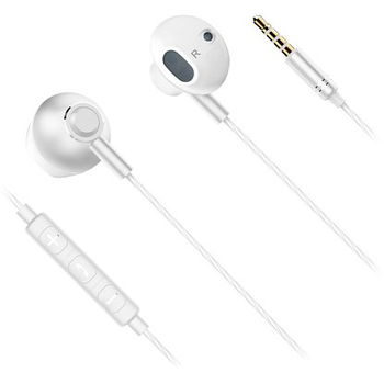 Casti in ear cu fir Kruger&Matz B2 cu microfon KMPB2, alb