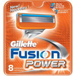 Cap de inlocuire Gillette Fusion5 Power pentru aparat de ras pentru barbati, 8 buc