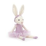 Jucarie de plus - Pirouette Bunny Lilac, 27 cm | Jellycat