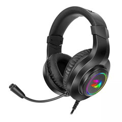 Casti Gaming REDRAGON Hylas, stereo, negru