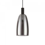 Pendul COCO-2 SP, sticla, negru, 7W, 660 lm, lumina calda (3000K), 275543, Ideal Lux, Ideal Lux