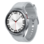 SmartWatch Samsung Galaxy Watch 6 Classic, LTE, 47 mm, Silver, Wi-Fi, Bluetooth, GPS, NFC, Rezistent la apa