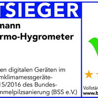 Termometru si higrometru TFA, 30.5026.02, De camera, Alb