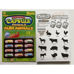 Set 12 capsule crestere - Animal ograda, 