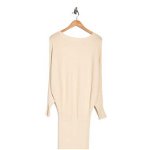 Imbracaminte Femei STITCHDROP Ribbed All in One Midi Dress Natural