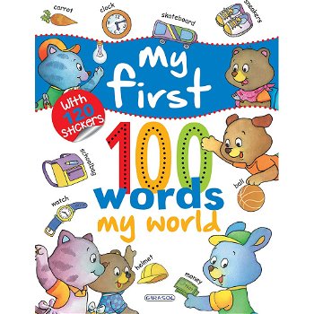 My First 100 Words: My World - Paperback brosat - Carmen Busquets - Girasol, 