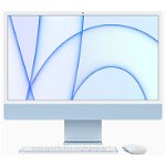 Sistem All in One iMac 24 inch 4.5K Retina M1 16GB 512GB SSD Mac OS Big Sur Blue, Apple
