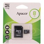 Card APACER microSDHC 8GB Clasa 4