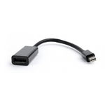 Cablu Video Gembird A-mDPM-DPF-001-W, adaptor Mini-DisplayPort (T) la DisplayPort (M), 10 cm, rezolutie maxima Full HD (Alb), Gembird