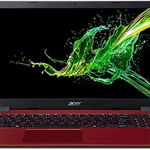 Nou! Laptop Acer Aspire 3 A315-56 (Procesor Intel® Core™ i3-1005G1 (4M Cache, up to 3.40 GHz), Ice Lake, 15.6" FHD, 8GB, 256GB SSD, Intel® UHD Graphics, Linux, Rosu)