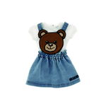 Moschino Teddy dress Light Blue