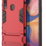 Husa Samsung Galaxy A20s Lemontti Shockproof Case Red