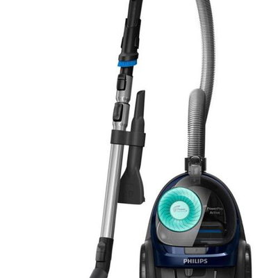 Aspirator fara sac PHILIPS PowerPro Active FC9556/09, 1.5l, 900W, 71dB, albastru-negru