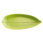 Platou melamina verde frunza APS 53 x 29 x 3.5 cm, APS