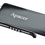 Stick USB Apacer AH350, 32GB, USB 3.0 (Negru)