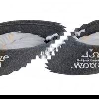 Cos Trixie Lian Soft, 45 cm, Gri Antracit, 38396