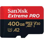 EXTREME PRO microSDXC 400GB 170/90 MB/s A2 C10 V30 UHS-I U3, SanDisk