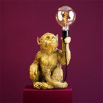 Lampă de masă, Maimuță aurie, Abu, 25.5 x 23.5 x 39.5 cm , WernerVoss