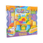 Set creativ produse patiserie nisip kinetic CrazArt Cra-Z-Sand Sand Castle 19667, Cra-Z-Art