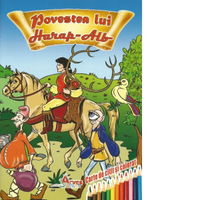 Povestea lui Harap-Alb. Carte de citit si colorat