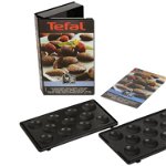 Set 2 placi pentru Mini Prajituri Tefal Snack Collection, Carte de retete, Tefal