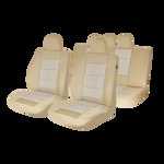 Set huse scaun premium LEO AUTO Exclusiv LUX - Bej