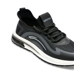 Pantofi sport GRYXX negri, X600016, din material textil, GRYXX