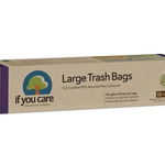 Saci menajeri mari din plastic reciclat 113.6L, 10 bucati - If You, If You Care