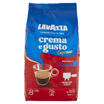 Lavazza Crema e Gusto Espresso cafea boabe 1kg, Lavazza