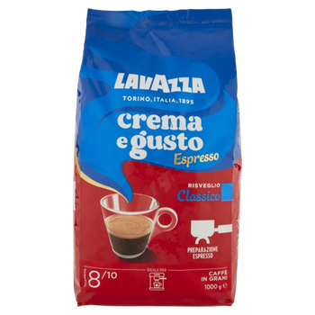 Lavazza Crema e Gusto Espresso cafea boabe 1kg, Lavazza