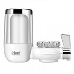 Filtru de apa iHunt Pure Water Alb, Montabil pe robinet, 7 etape de filtrare, Temporizator schimbare filtru, iHunt