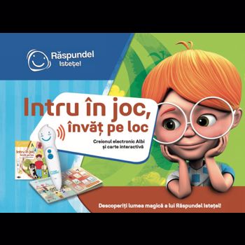 Set Raspundel Istetel - Carte si creion, Intru in joc invat pe loc