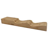 Suport depozitare cutite, bambus, 42,5 x 9,8 cm - Zokura, Zokura