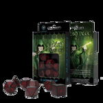 Elvish Dice Set black & red, Fantasy Flight Games