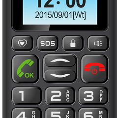 Maxcom Telefon mobil Maxcom Senior MM428BB, 1.8 inch, Dual SIM, 2G, Negru, Maxcom