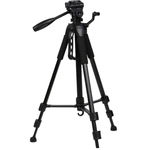 Trepied Foto Telescopic, Inaltime 56 - 145 cm, Universal, Sarcina max 3 kg, Modern, Negru, KlaussTech