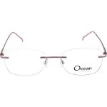 Rame ochelari de vedere de dama Ocean Titan OT030 C04, Roz, 52 mm