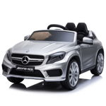 Masinuta electrica cu roti din cauciuc Mercedes GLA45 Editie Limitata Painting Silver, MERCEDES-BENZ