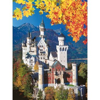 Ravensburger - Puzzle Castelul Neuschwanstein Toamna, 1500 piese