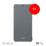 Husa Flip Cover Huawei pentru P Smart, Negru