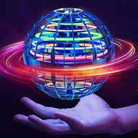 Minge zburătoare cu LED, tip drona, încărcare USB, cu controler, 