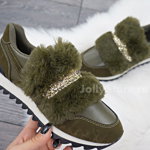 Pantofi Sport , culoare Verde, material Piele ecologica - cod: 8178 ., 