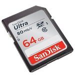 CARD DE MEMORIE SD-10/64-SAND UHS-I, SDXC 64 GB SANDISK, SANDISK
