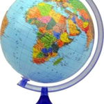 Glob politic, 160 mm, Multicolor