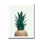 Tablou decorativ, Alpha Wall, Pineapple, 30x40 cm, Alpha Wall