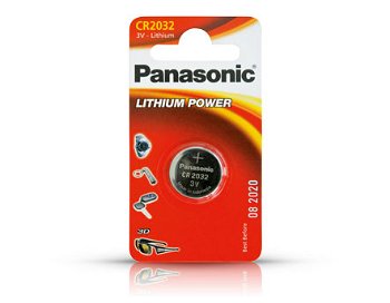 Baterie Panasonic CR-2032L/2BP, 3V, litiu, Panasonic