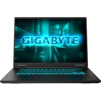 Laptop GIGABYTE Gaming 16'' A16 3WH, WUXGA 165Hz, Procesor AMD Ryzen™ 7 260 (16M Cache, up to 5.10 GHz), 16GB DDR5, 1TB SSD, GeForce RTX 5070 8GB, No OS, Black Steel, GIGABYTE