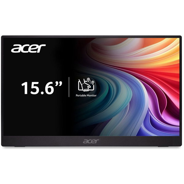 Monitor portabil Acer 15.6" IPS, negru